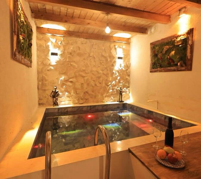 Kapadokya Özel Konsept İç Mekan Spa Havuzu